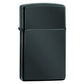 Slim high polish black design zippo lighter