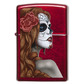 Zippo lighter day of the dead girl 