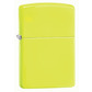 Zippo lighter neon yellow 