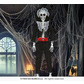 Hanging mariachi skeleton 40 cm