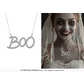 Boo metal necklace, 5.5 cm