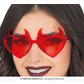 Red demon devil horn glasses