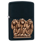 Zippo lighter three wise monkeys 