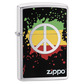 Zippo lighter peace rasta 