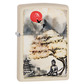 Zippo lighter pagoda bonsai buddha design