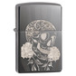 Zippo lighter fancy skull design 