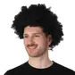Afro wig, black 