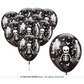 Black skeleton ballons, bag of 10 (30cm)