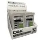 Dk pipe - black & white design pipes (box of 12)