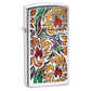 Zippo lighter fusion floral design 