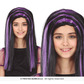 Lilac streaks wig child
