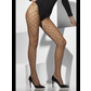 Diamond net tights, black