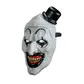 Tots terrifier 2: art the clown plastic mask