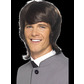 Smiffys 60s male mod brown long wig 