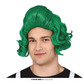 Green mane wig