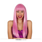 Pink long wig