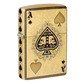 Ace of skulls design zippo lighter