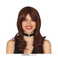 Brown stylish wig