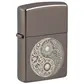 Zippo lighter yin yang design