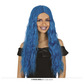 Wavey blue wig