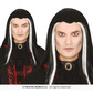 Vampire long wig with streaks