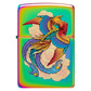 Phoenix design zippo lighter