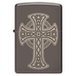Celtic cross design zippo lighter