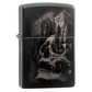 Zippo lighter skull mountain design 