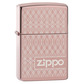 Geometric pattern design zippo lighter