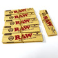 Raw classic connoisseur rolling paper (pack of 6)