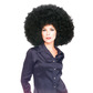 Super afro wig black