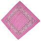 Bandana, light pink paisley