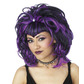 Black & purple evil sorceress wig