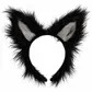 Black wolf ears