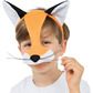 Fox half face mask