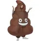Inflatable poop costume, brown
