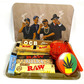 Rappers rolling tray set with lid 