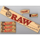 Raw rolling paper bundle 