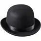 Kids bowler hat, black