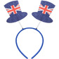 Union jack top hat head boppers