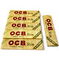 Ocb organic king size slim rolling papers & tips (pack of 6)