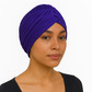 Purple turban