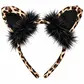 Leopard ears headband