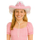 Deluxe cowgirl hat with diamond tassels 
