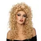 Curly blonde wig 