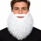 Deluxe fake beard, white