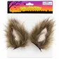 Brown wolf ears clip on
