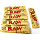 Raw organic hemp connoisseur king size slim papers (pack of 6)