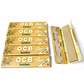 Ocb bamboo king size slim rolling paper with roach (pack of 6)