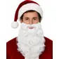 Santa beard, white